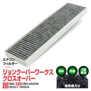 GARtB^[ ~j/MINI WN[p[[NX NXI[o[ R60 CBA-XDJCW 2013.1`2016.8 3w\ Y  PM2.5 yz