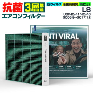 NTX LS USF40 USF41 USF45 USF46 2006.9`2017.12 \ RۃGARtB^[ Y GIGAMAKIN ANTI VIRAL PM2.599.2%Ւf yz