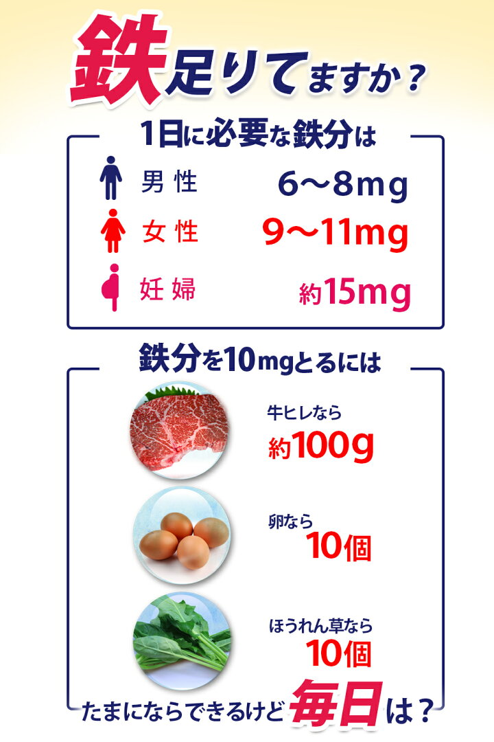 鉄分補給 ザ・鉄玉子 薄型 TRAUM 説明書 付き - メイン画像 11