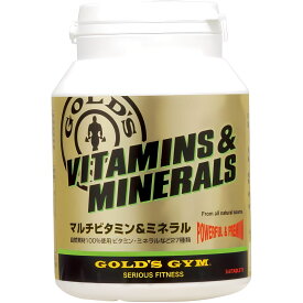 ゴールドジム サプリメント GOLD'S GYM マルチビタミン&ミネラル 360粒