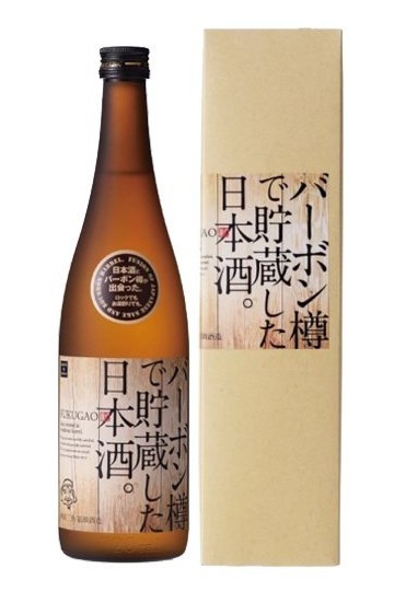 日本酒 評価 バーボン樽で貯蔵した新しい日本酒 福顔 原酒 ふるさと割 720ｍｌ バーボン樽で貯蔵した日本酒 FUKUGAO