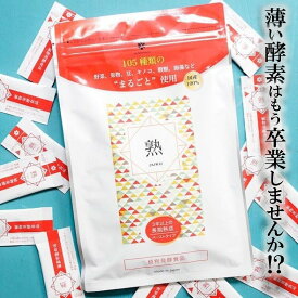 熟 酵素 大和酵素 3g × 31包 酵素 サプリ 無添加 【 全国一律 送料無料 】 酵素食品 植物 発酵 麹 酵母 乳酸菌 など サプリ ペースト 分包 美容 健康 栄養 補助 ヘルスケア 正規取扱販売店 毎