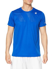[ルコックスポルティフ] 半袖ゲームシャツ テニス チーム 練習 試合 吸汗速乾 UVカット BL O