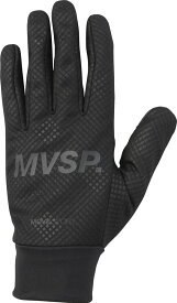 [デサント] 防風フィールドグローブ 手袋 防風 保温 ストレッチ 立体設計 MOVESPORT MVSP BK