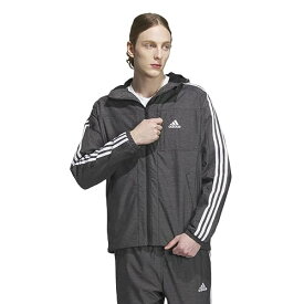 【ポイント10倍★ お買い物マラソン限定 】adidas 24/7 レギュラーフィット WIND.RDY デニム ウーブン レギュラーフード付キウインドブレーカージャケット