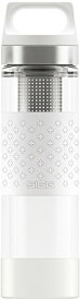 シグ(SIGG) アウトドア 水筒 保冷・保温機能 フィルター付き ガラス製ボトル ホット&コールド グラス 0.4L 12640