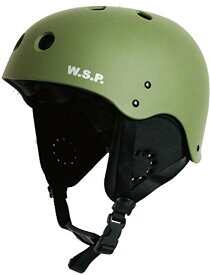 W.S.P ウォータースポーツ用ヘルメット ウォーターゲーム カーキ L 13432