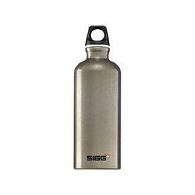 シグ(SIGG) アウトドア 水筒 軽量 スイス製アルミボトル トラベラークラシック 0.6L スモークパール 50010