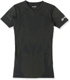 [YONEX] テニス シャツ STBA1016 メンズ ブラック 日本 S-(日本サイズS相当)