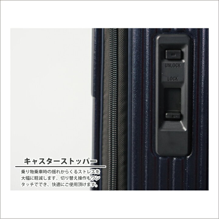 楽天市場】Innovator/イノベーター スーツケース INV60 62L ストッパー 