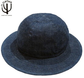 CORONA(コロナ）/#CA009-22-02 UTILITY ARMY HAT High Density Indigo Denim w/black stitch