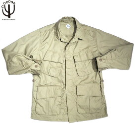 CORONA(コロナ）/#CJ096-22-02 JUNGLE JACKET / USMC M-51 NYCO Blocks（ジャングルジャケット）/beige