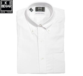 IKE BEHAR（アイクベーハー）/＃MG2100 TRADITIONAL FIT L/S OXFORD SHIRTS（オックスフォード・ボタンダウンシャツ）/white