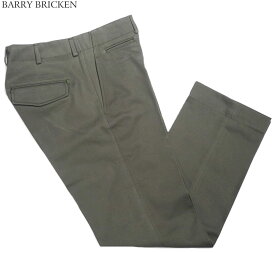 BARRY BRICKEN（バリーブリッケン） /ORGANIC COTTON MILITARY CHINO PANTS（ミリタリー・チノパンツ）/dark olive