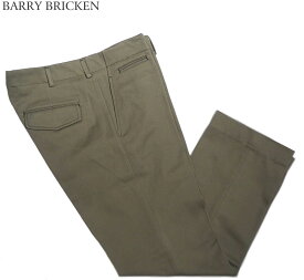 BARRY BRICKEN（バリーブリッケン） /ORGANIC COTTON MILITARY CHINO PANTS（ミリタリー・チノパンツ）/olive2