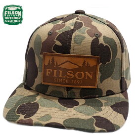 FILSON （フィルソン）#50287 LOGGER CAP CAMO/camo scenic