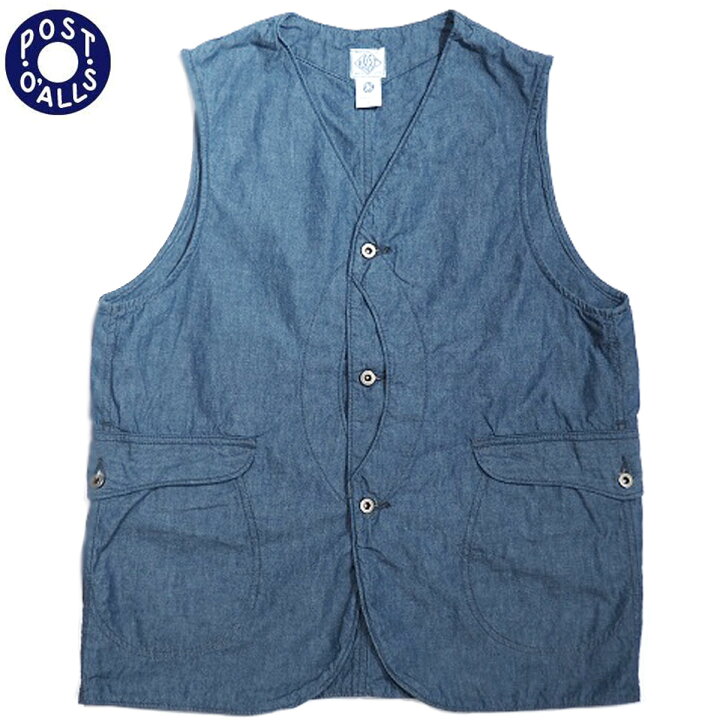 楽天市場】【正規取扱店】POST OVERALLS(ポストオーバーオールズ 