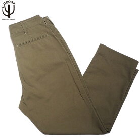 【只今30％OFF！】CORONA FATIGUE SLACKS（コロナ・ファティーグスラックス）/FP010-23-01 DESERT SLACKS KATSURAGI/dark khaki