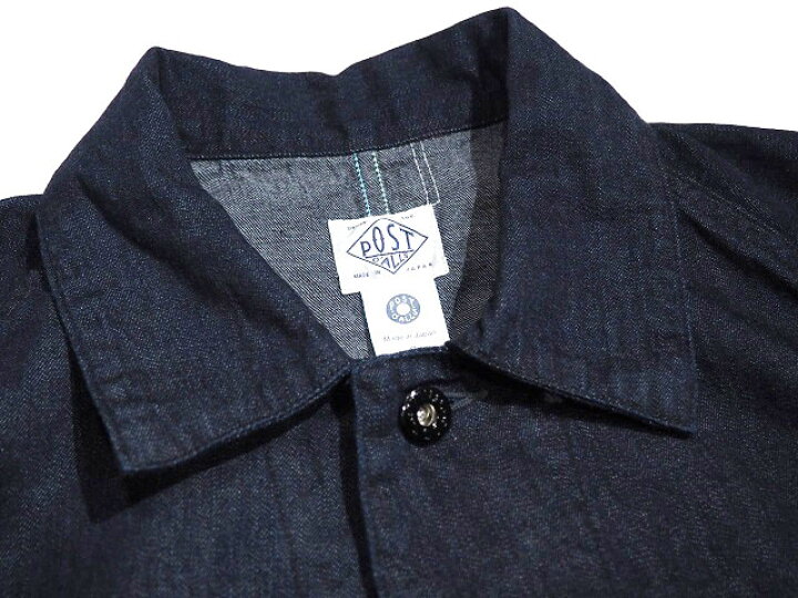 楽天市場】【正規取扱店】POST OVERALLS(ポストオーバーオールズ 