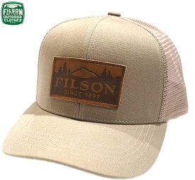 FILSON （フィルソン）/#78086 DRY TIN LOGGER MESH CAP（ドライティンロガーメッシュキャップ）/beige