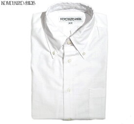 INDIVIDUALIZED SHIRTS（インディビジュアライズド　シャツ）/L/S STANDARD FIT B.D. COTTON＆LINEN SHIRTS（コットンリネンボタンダウンシャツ）/white