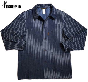 �y���K�戵�X�zLE LABOUREUR(���E���u���[���j/#LL261 VESTON HICKORY DENIM FRENCH COVERALL �i�q�b�R���[�f�j���E�t�����`�E�J�o�[�I�[���j/indigo