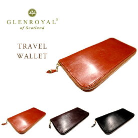 GLENROYAL（グレンロイヤル）/TRAVEL WALLET（トラベルウォレット）/bridle leather
