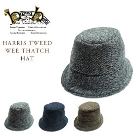 HANNA HAT（ハンナハット）/HARRIS TWEED WEE THATCH HAT（ハリスツイード・ハット）