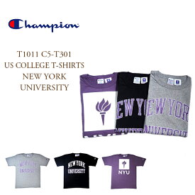 CHAMPION（チャンピオン）/T1011 ＃C5-T301 US COLLEGE T-SHIRTS NYU NEW YORK UNIVERSITY（USカレッジ・ティーシャツ）Made in U.S.A.