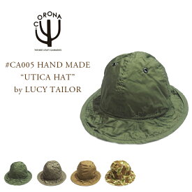 CORONA(コロナ）/#CA005 HAND MADE “UTICA HAT” by LUCY TAILOR
