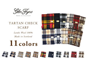 �y���K�戵�X�zGLEN FYNE�i�O�����t�@�C���j/TARTAN CHECK SCARF�i�^�[�^���`�F�b�N�}�t���[�j