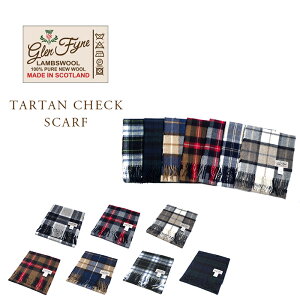 �y���z�I�I����50��OFF�I�z�y���K�戵�X�zGLEN FYNE�i�O�����t�@�C���j/TARTAN CHECK SCARF�i�^�[�^���`�F�b�N�}�t���[�j