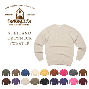 �y����30��OFF�I�z�y�������K�i�z�y���K�戵�X�zINVERALLAN�i�C���o�[�A�����j/SHETLAND CREWNECK SWEATER�i�V�F�b�g�����h�Z�[�^�[�j��PART 2 OF 2�� 16 COLOURS