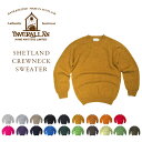 【只今20％OFF！】【国内正規品】【正規取扱店】INVERALLAN（インバーアラン）/SHETLAND CREWNECK SWEATER（シェット…