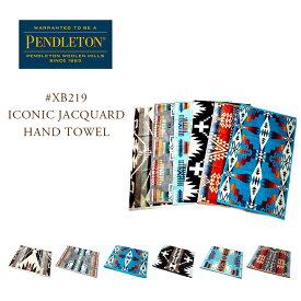 【只今50％OFF！】PENDLETON（ペンドルトン）/#XB219 Iconic Jacquard Hand Towel（ジャカードハンドタオル）