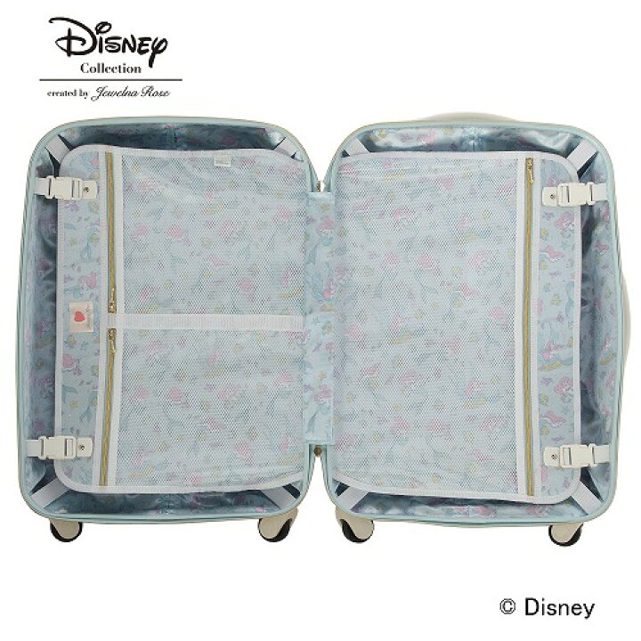 新春福袋21 ジュエルナローズ ディズニー アリエル キャリーケース 旅行用バッグ 新春福袋21 ジュエルナローズ ディズニー アリエル キャリーケース 旅行用バッグ