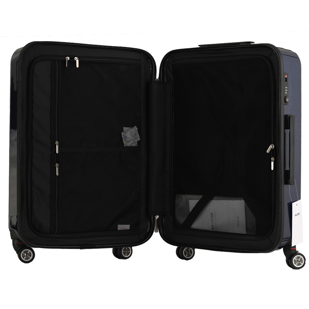 アウトレット スーツケース キャリーケース キャリーバッグ ジッパータイプ Lサイズ 86リットル B-AE-06792 ACE 7泊〜 |  スーツケースの旅のワールド