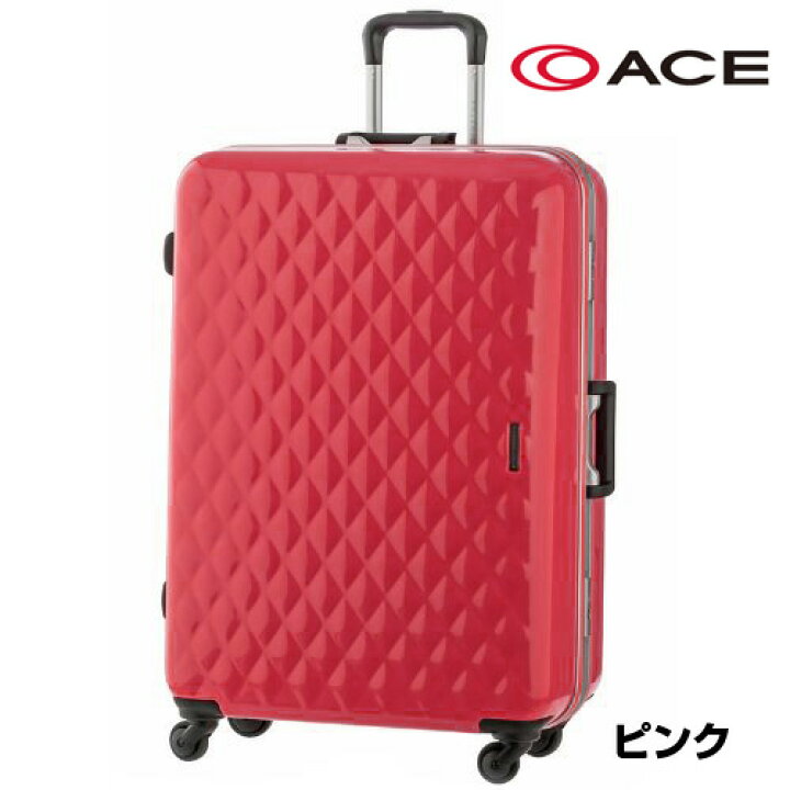 楽天市場 スーツケース キャリーケース キャリーバッグ 旅行用品 アウトレット Ace エース プライベートレーベル かわいい キルティング フラワープリント 品番 Ae P L フレミングtr スーツケースの旅のワールド