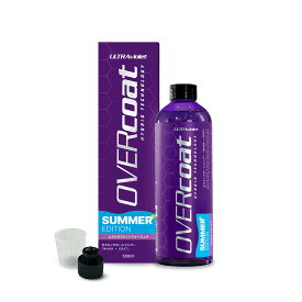【OVERcoat】OVERcoat SUMMER EDITION ULTRAviolet「手洗い洗車だけで全てをカバーできる」セラミックカーシャンプー 泡立ち コーティング剤 高濃度 光沢 超撥水 オーバーコート (500ml)