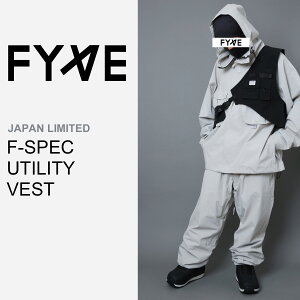 FYVE Xm[{[hEFA F-SPEC UTILITY VEST(BLACK) t[TCYyxXgPiz