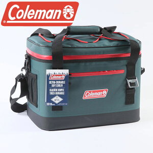�R�[���}�� �\�t�g�N�[���[ �G�o�[�O���[�� COLEMAN/2000036032 30-Can High-Performance Leak-Proof Soft Cooler Evergreen