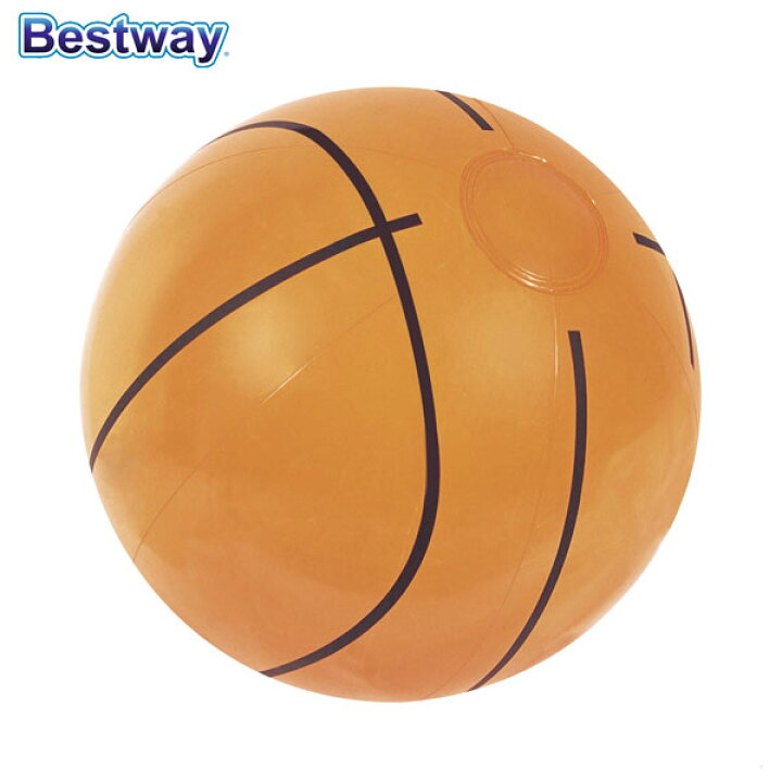 楽天市場 代金引換不可 ビーチボール 41cm インテックス に次ぐメーカー ベストウェイ Sport Beach Ball Basketball Bestway Trend House