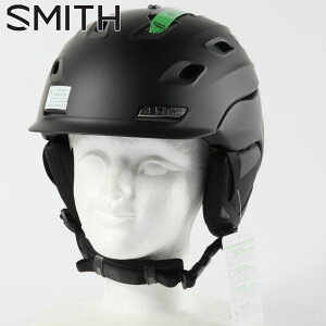 スミス スノーヘルメット バンテージ アジアンフィット Matte Black/L(63-67cm) Vantage Round Contour Fit E008019KS6367 SMITH