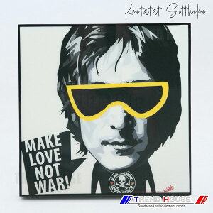 2���ő������� �|�b�v�A�[�g�p�l�� �W���� ���m�� MAKE LOVE JOHN LENNON MAKE LOVE Keetatat Sitthiket �L�[�^�^�b�g �V�e�B�P�b�g �C���e���A�G��