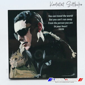 2���ő������� �|�b�v�A�[�g�p�l�� �e�B�G�X�g BLACK TIESTO BLACK Keetatat Sitthiket �L�[�^�^�b�g �V�e�B�P�b�g �C���e���A�G��