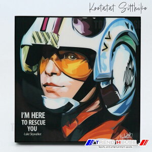 2���ő������� �|�b�v�A�[�g�p�l�� �X�^�[�E�H�[�Y ���[�N �X�J�C�E�H�[�J�[ VER2 LUKE SKYWALKER VER2 Keetatat Sitthiket �L�[�^�^�b�g �V�e�B�P�b�g Star Wars