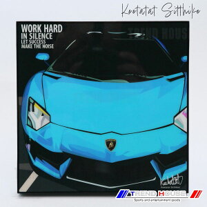 2���ő������� �|�b�v�A�[�g�p�l�� �����{���M�[�j LAMBORGHINI Keetatat Sitthiket �L�[�^�^�b�g �V�e�B�P�b�g �C���e���A�G��