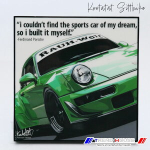 2���ő������� �|�b�v�A�[�g�p�l�� 911 �|���V�F 911 PORSCHE Keetatat Sitthiket �L�[�^�^�b�g �V�e�B�P�b�g �C���e���A�G��