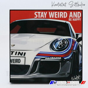 2���ő������� �|�b�v�A�[�g�p�l�� �}���e�B�j �|���V�F VER2 MARTINI PORSCHE VER2 Keetatat Sitthiket �L�[�^�^�b�g �V�e�B�P�b�g �C���e���A�G��