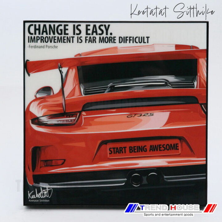 楽天市場】2枚で送料無料 ポップアートパネル GT3RS ポルシェ VER1 